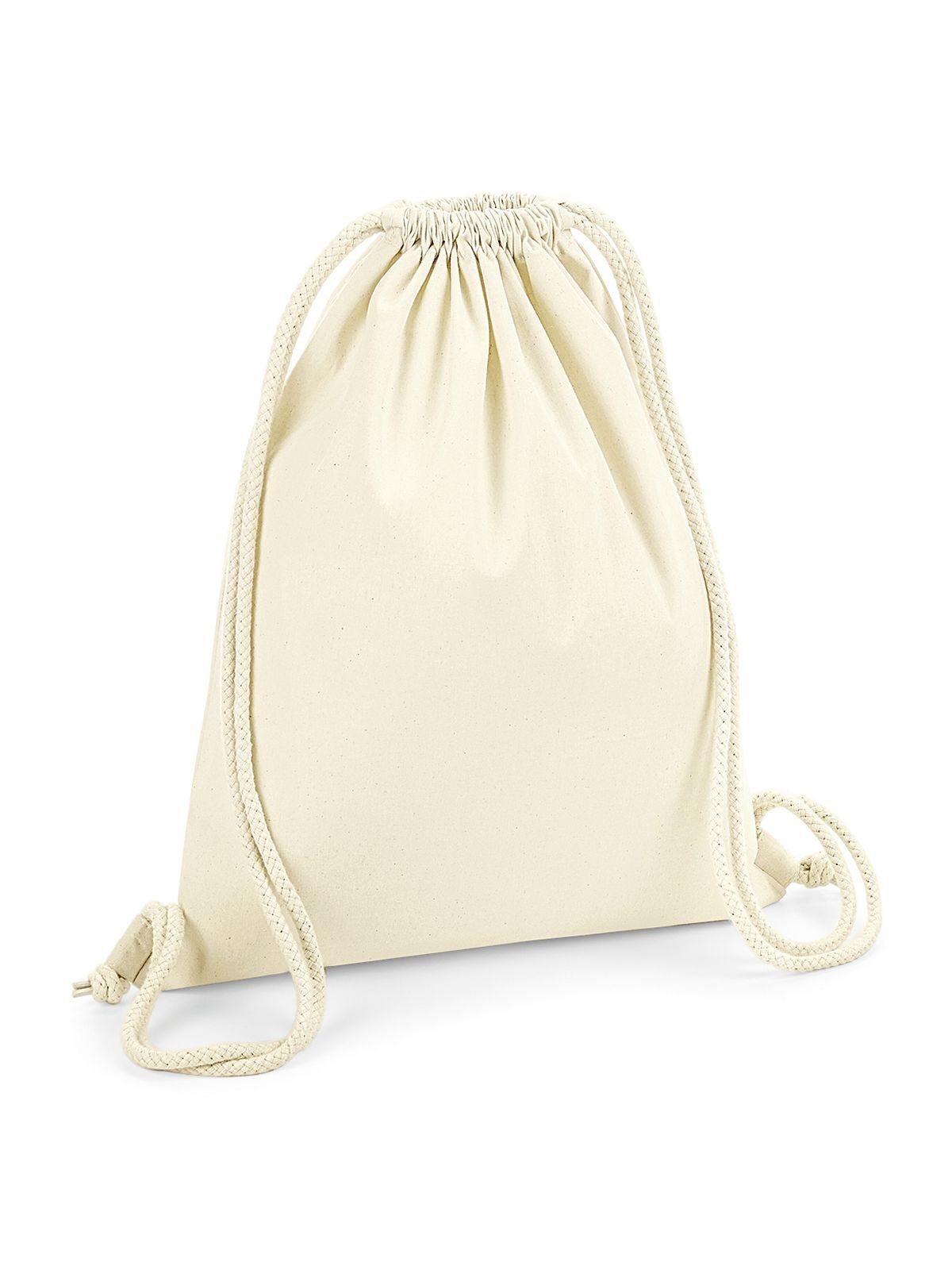 Organic Premium Cotton Gymsac - NAT - Natural