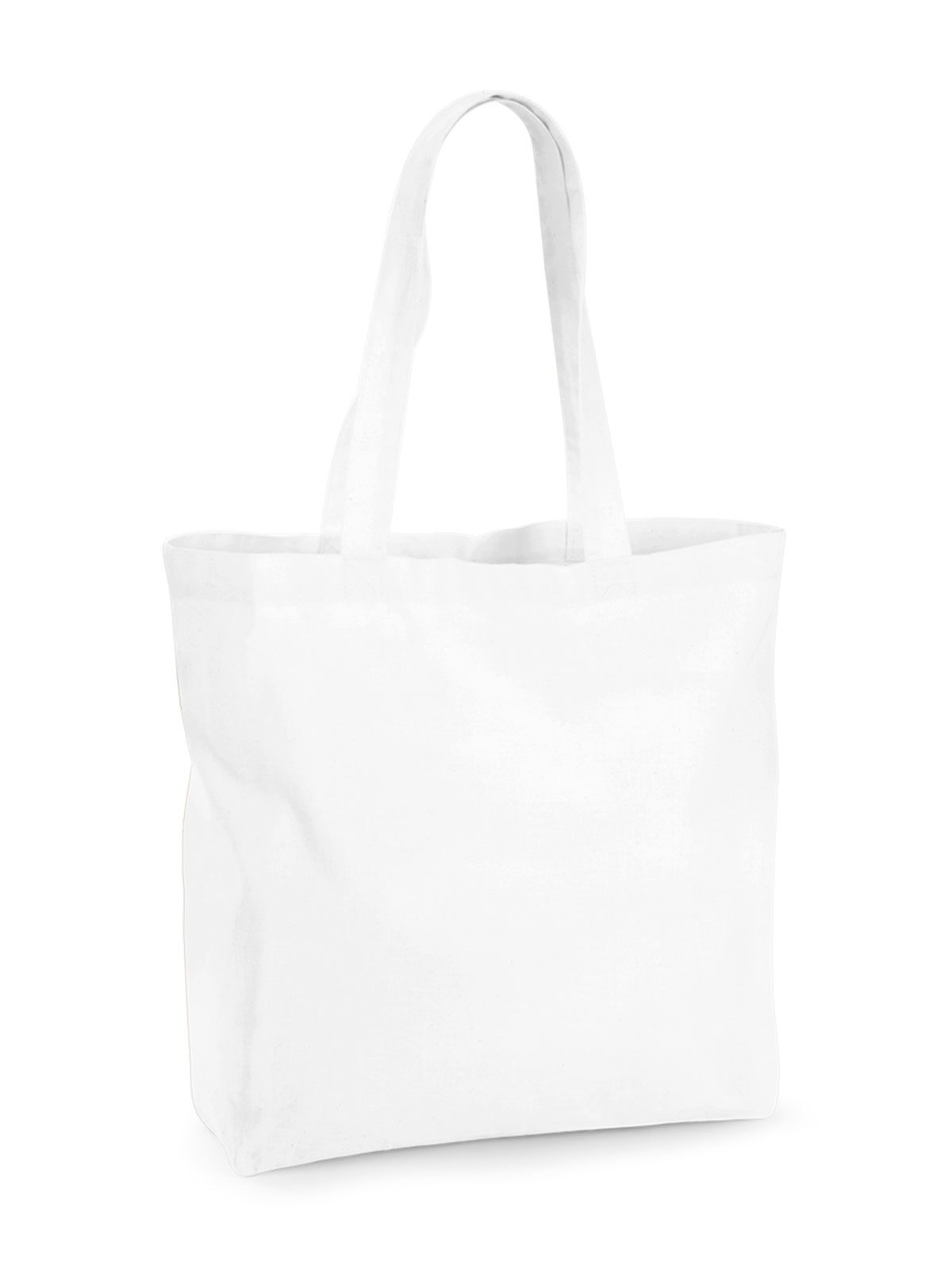 Organic Premium Cotton Maxi Bag - WHI - White