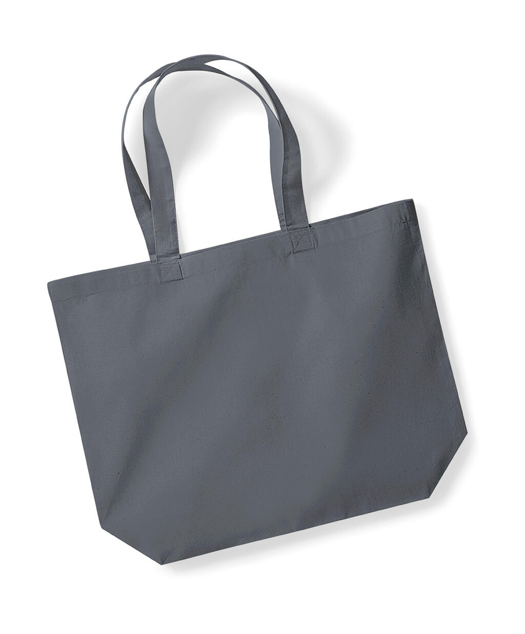 Organic Premium Cotton Maxi Bag - GPH - Graphite grey
