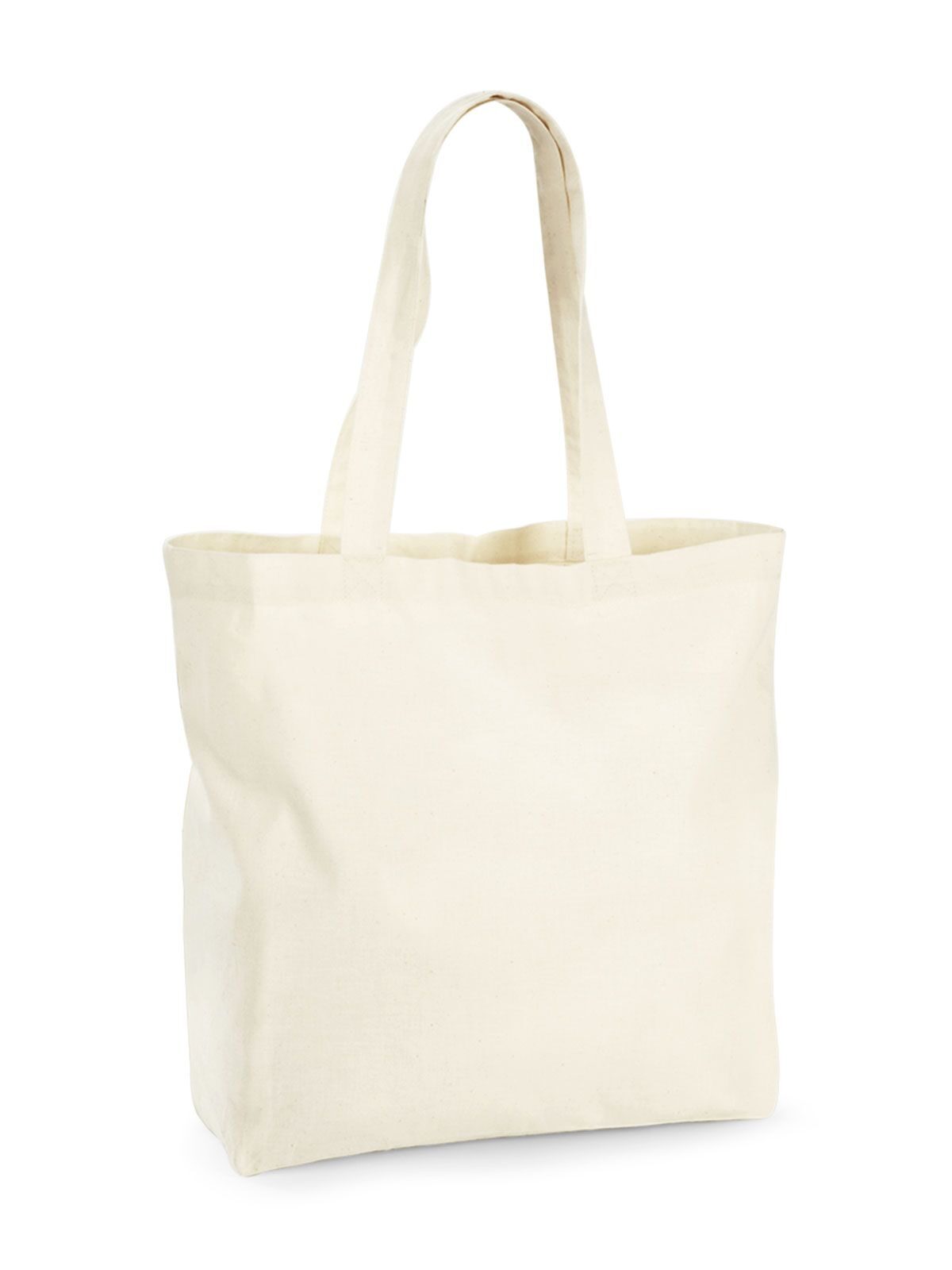 Organic Premium Cotton Maxi Bag - NAT - Natural