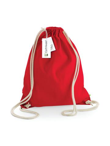 EarthAware Organic Gymsac - CSR - classic red