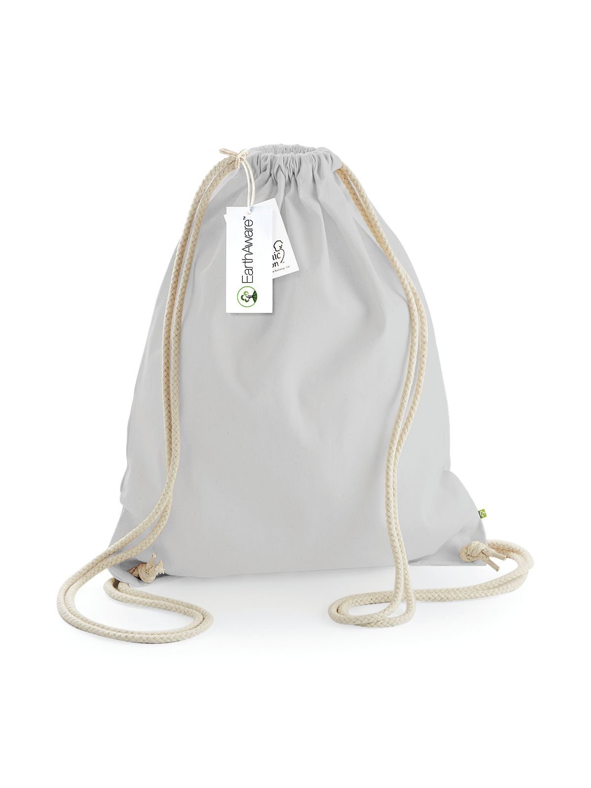 EarthAware® Organic Gymsac - LGR - Light grey