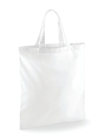 Short Handless Bag - WHI - white