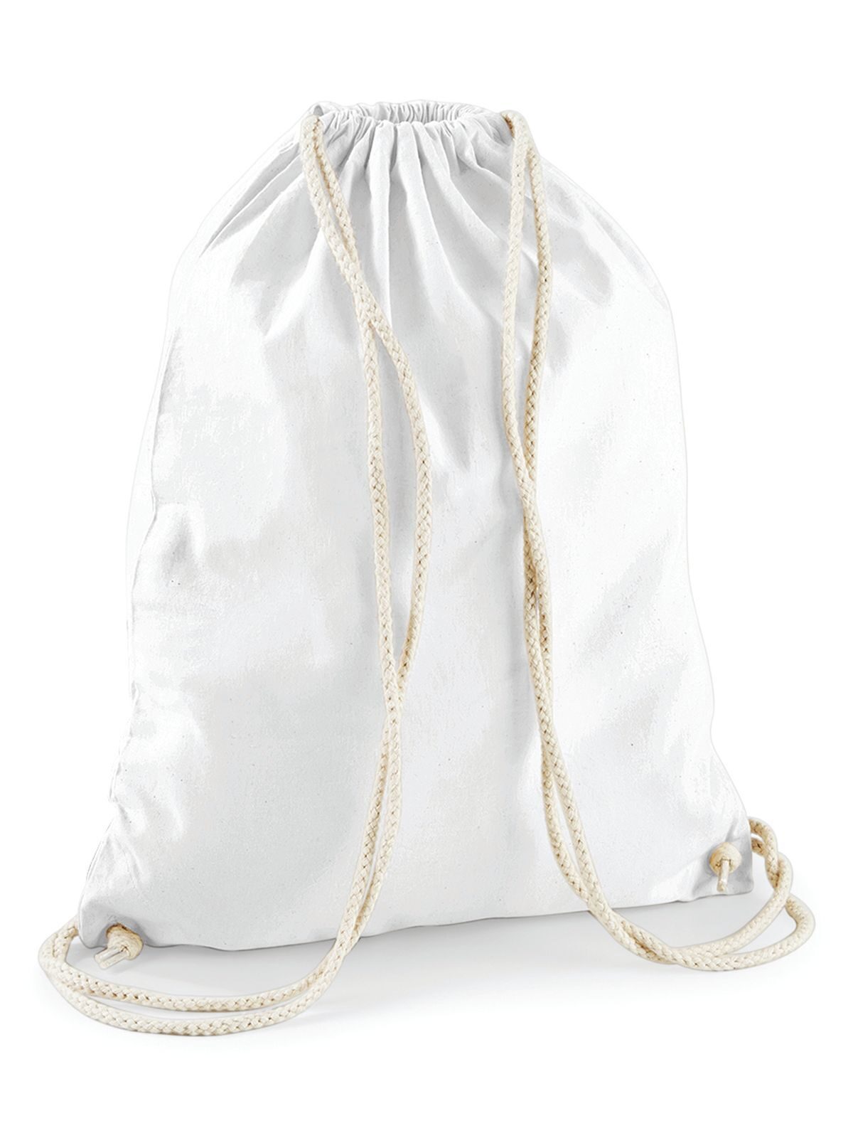 Cotton Gymsac - WHI - White