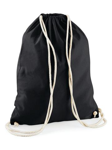 Cotton Gymsac - BLK - black