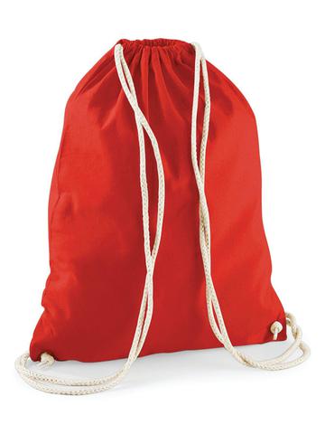 Cotton Gymsac - BRE - bright red