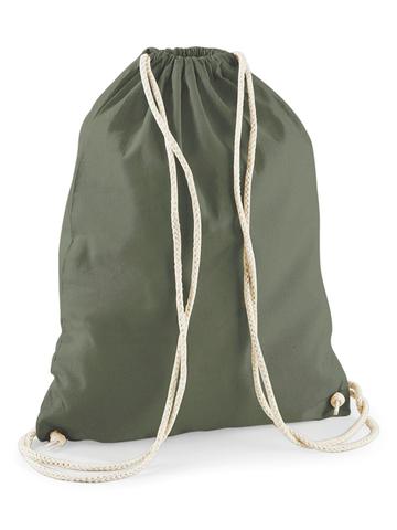 Cotton Gymsac - OLI - olive green