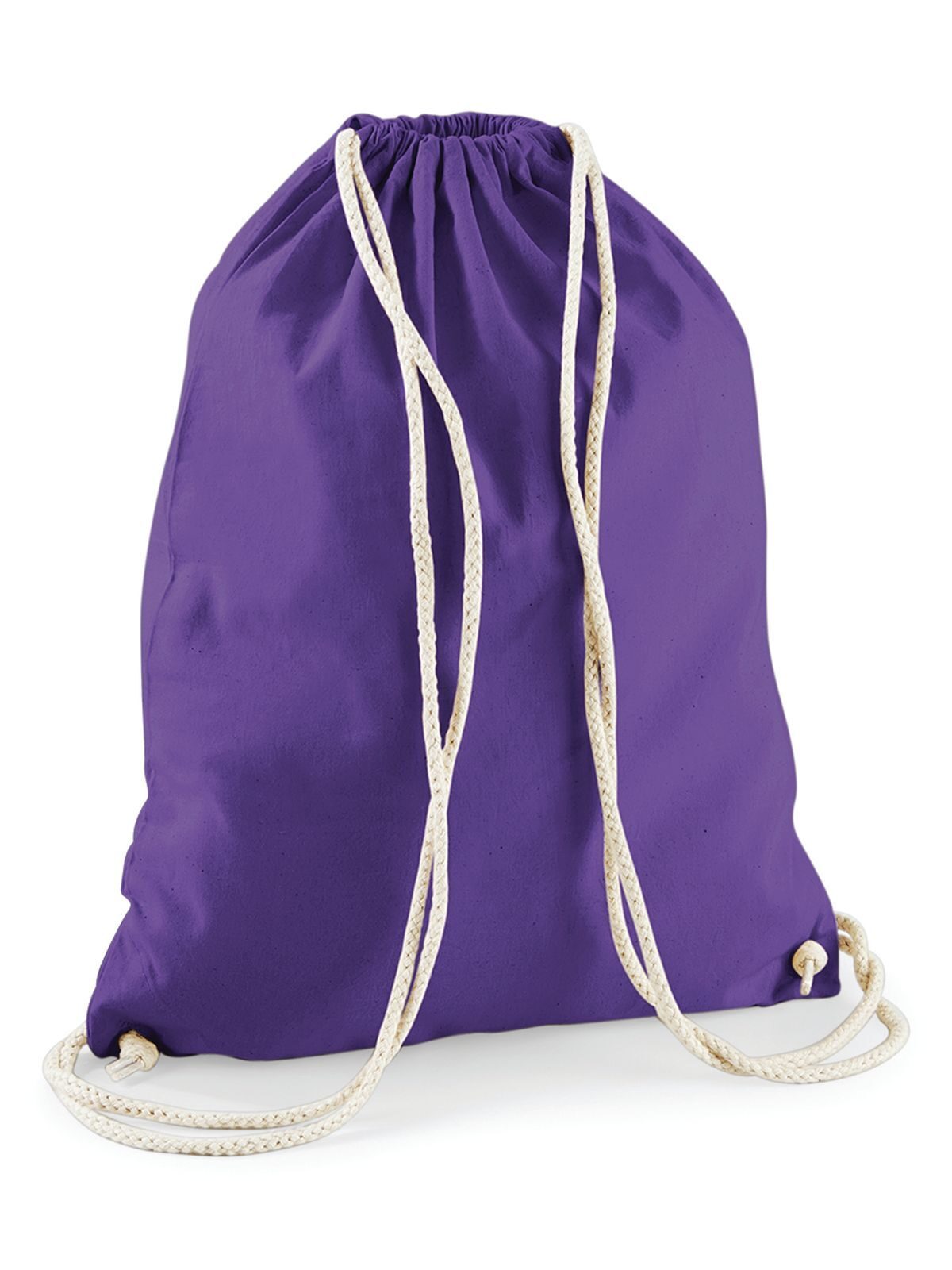 Cotton Gymsac - PUR - Purple