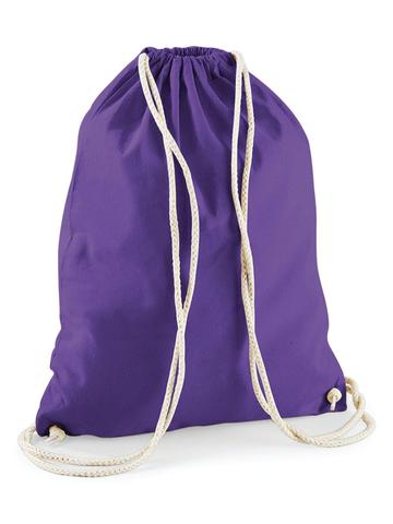 Cotton Gymsac - PUR - purple
