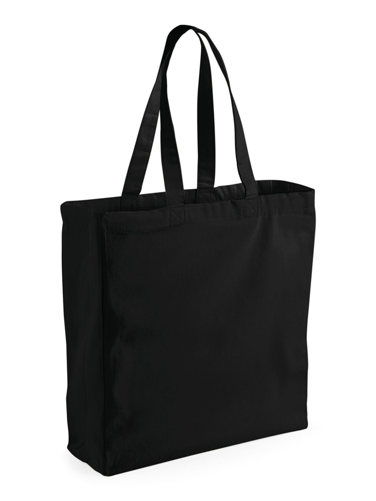 Canvas Classic Shopper - BLK - Black