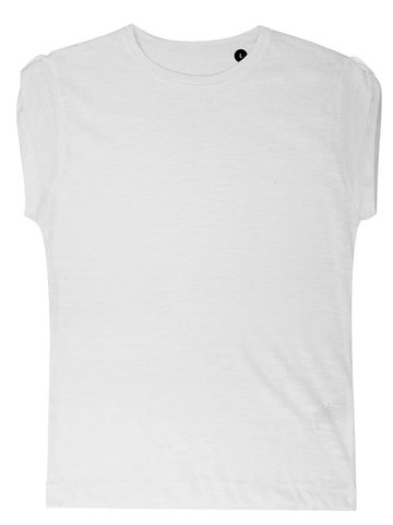 T-Shirt Slub Girls - WH - White