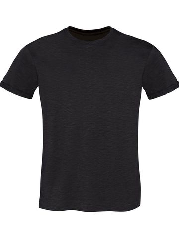 Men's Slub T-shirt - BK - Black