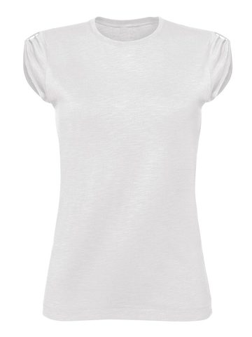 Women's Slub T-shirt - WH - White