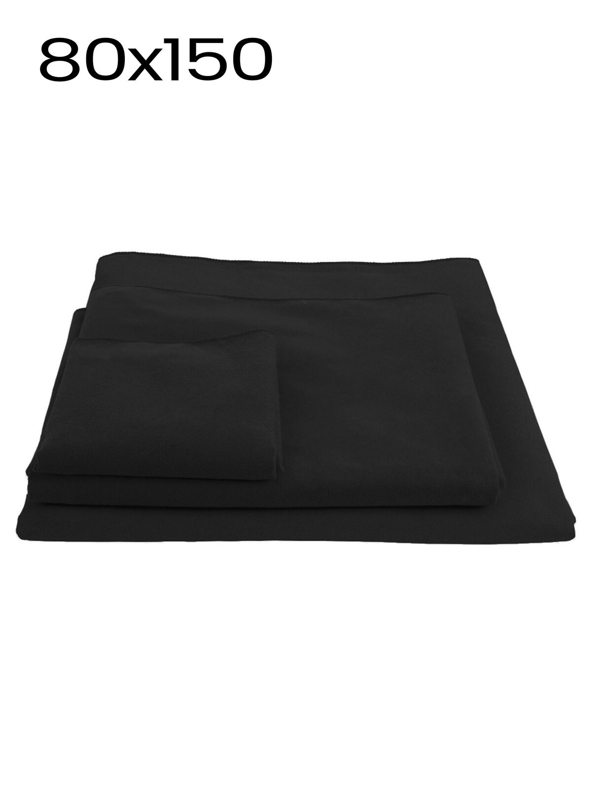 Asciugamano - Gymmy 75x150 - BKX - Black