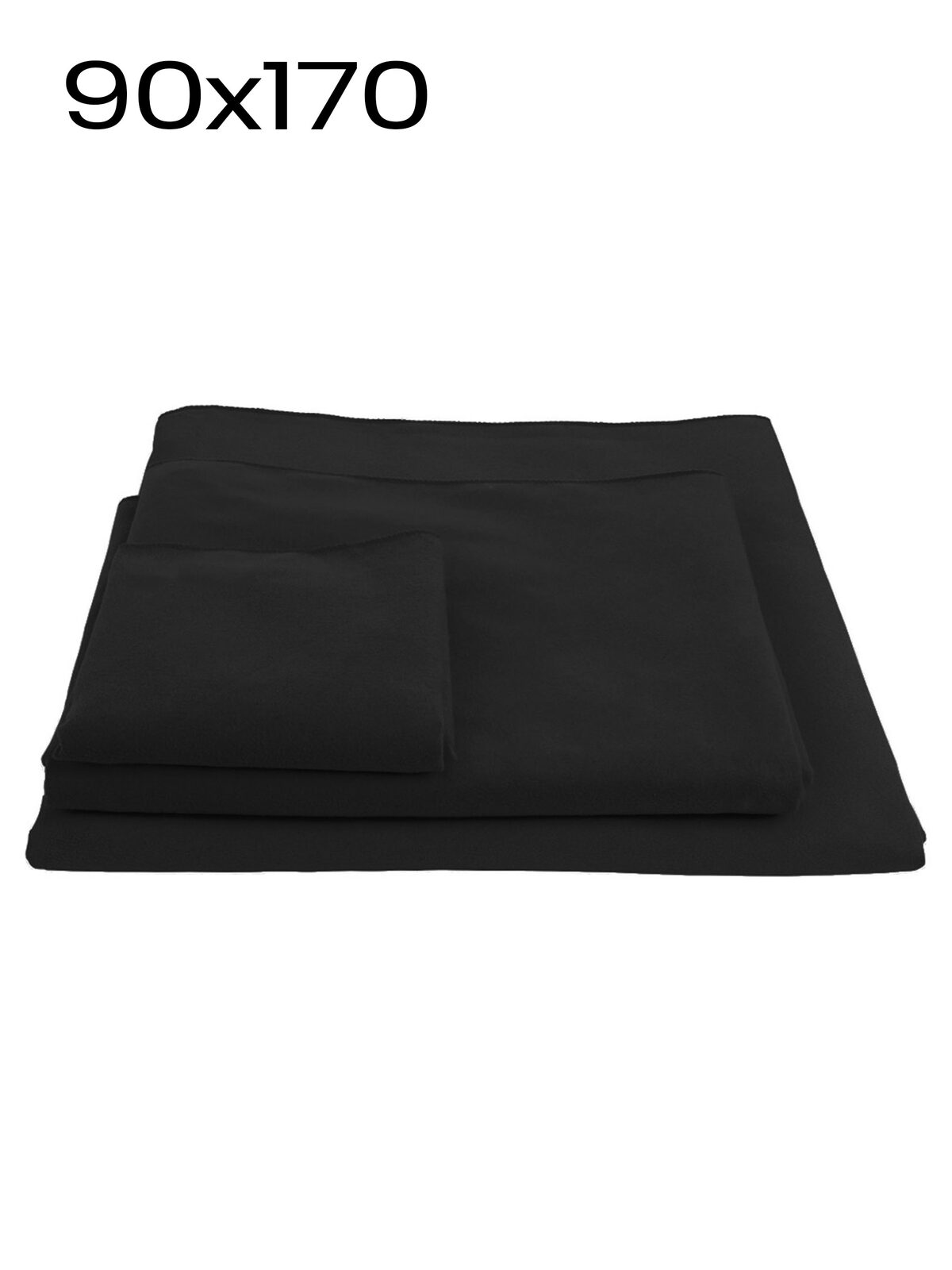 Asciugamano - Gymmy 100x150 - BKX - Black