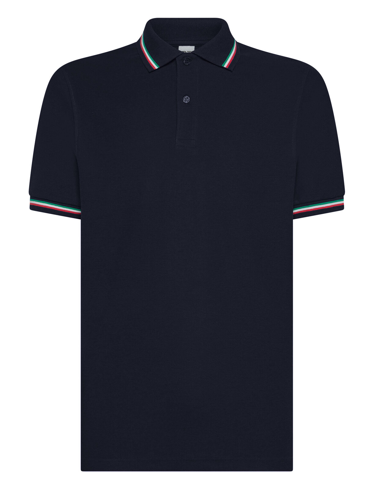 Polo tricolor Italy - NY - Navy
