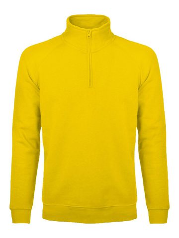 Raglan Zip neck sweat - GO-GOLD