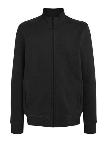 French terry jacket - BK - Black