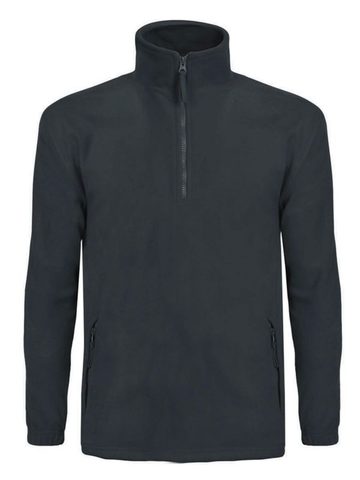 Fleece half zip - DG - dark grey