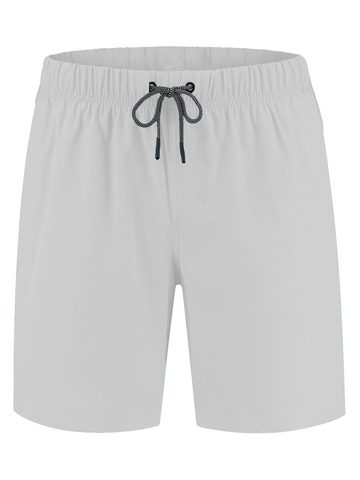 Recycled beachwear shorts - WH - White