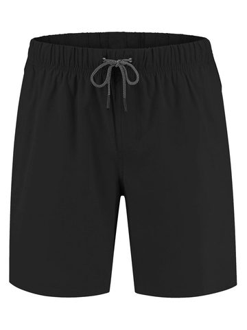 Recycled beachwear shorts - BK - Black
