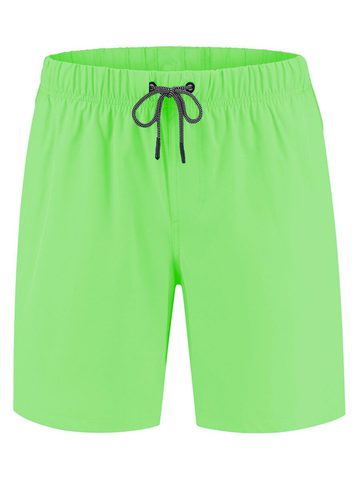 Recycled beachwear shorts - GRFL - GREEN FLUO