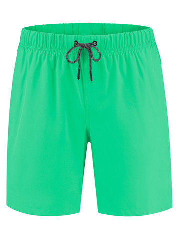 Recycled beachwear shorts - AB - AQUA BLUE