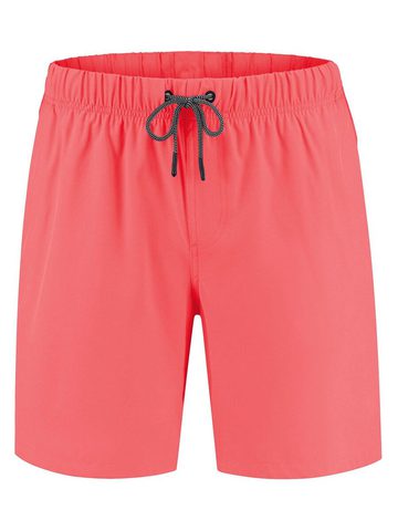 Recycled beachwear shorts - COFL - CORAL FLUO