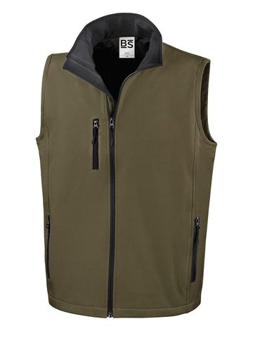 Softshell vest - MI - MILITARY