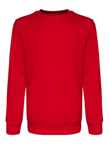 Men's Terry Crew Neck - RD-RED