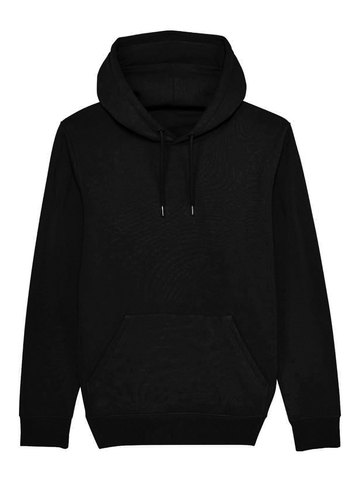 Men's Terry Hooded - BK - Black