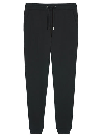 Mens Terry Jogpants - BK - Black