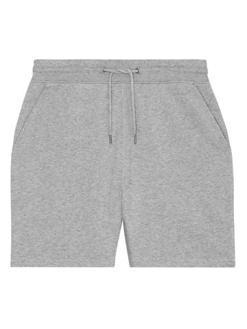 Mens Terry Short Jogpants - GY-GREY HEATHER