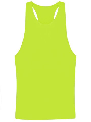 Stringer tank top - YEFL - YELLOW FLUO