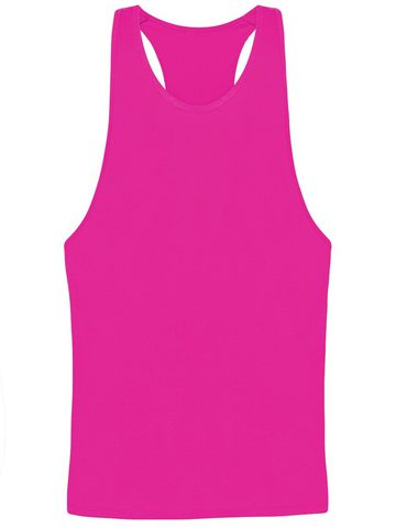 Stringer tank top - PIFL - PINK FLUO