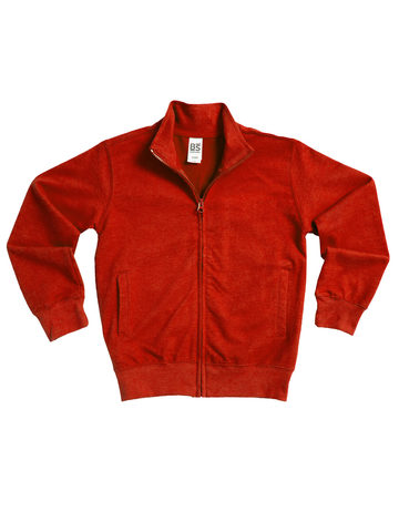 Kids terry jacket - RD-RED