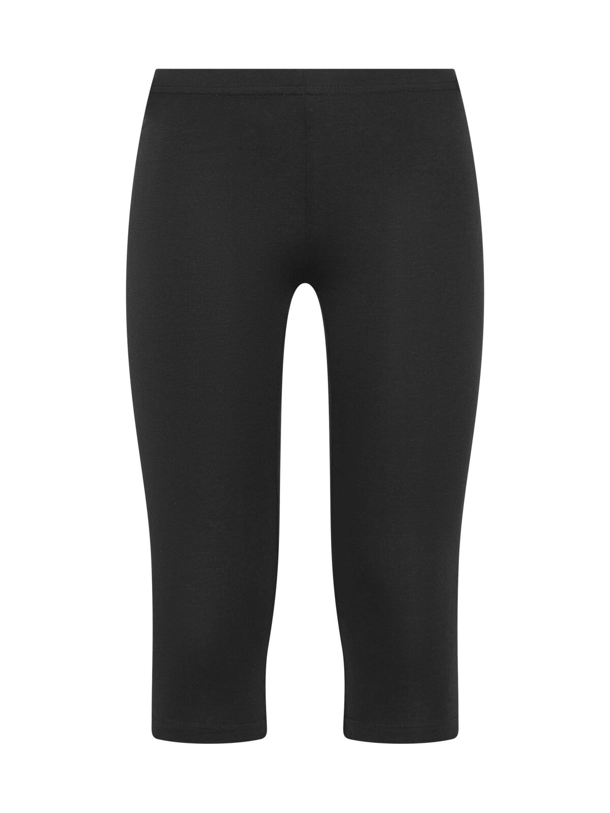 Leggins 3/4 bambina - black