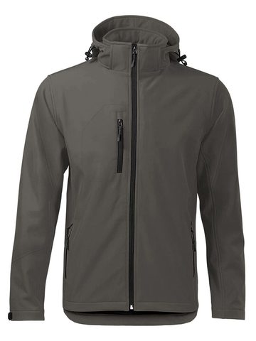 Women Hooded softshell - DG - dark grey