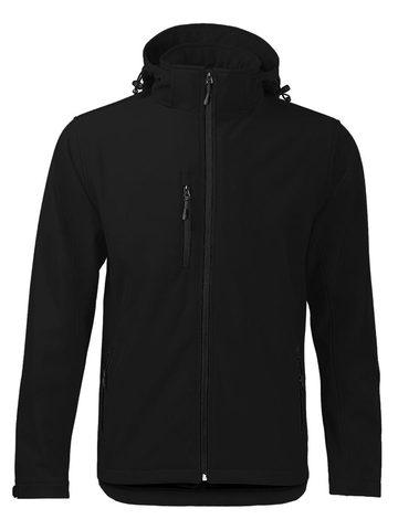 Women Hooded softshell - BK - Black