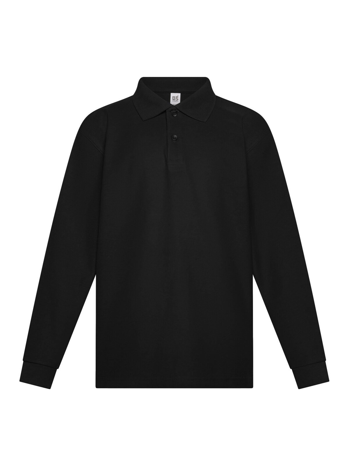 Evolution Polo Bambino Maniche lunghe - black