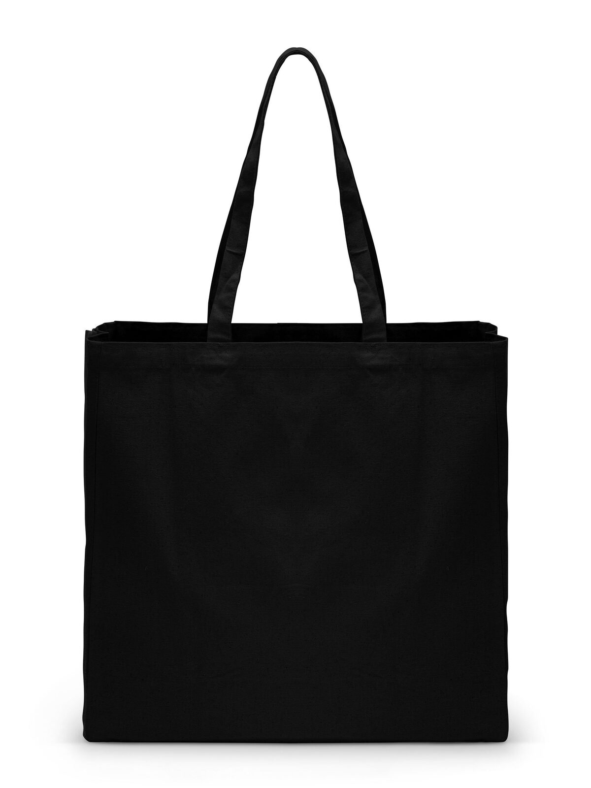 Organic Canvas Bag - BK - Black