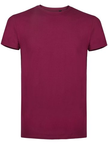 Evolution Organic T - BU - BURGUNDY