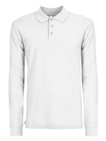 Evolution Polo L/S - WH - White