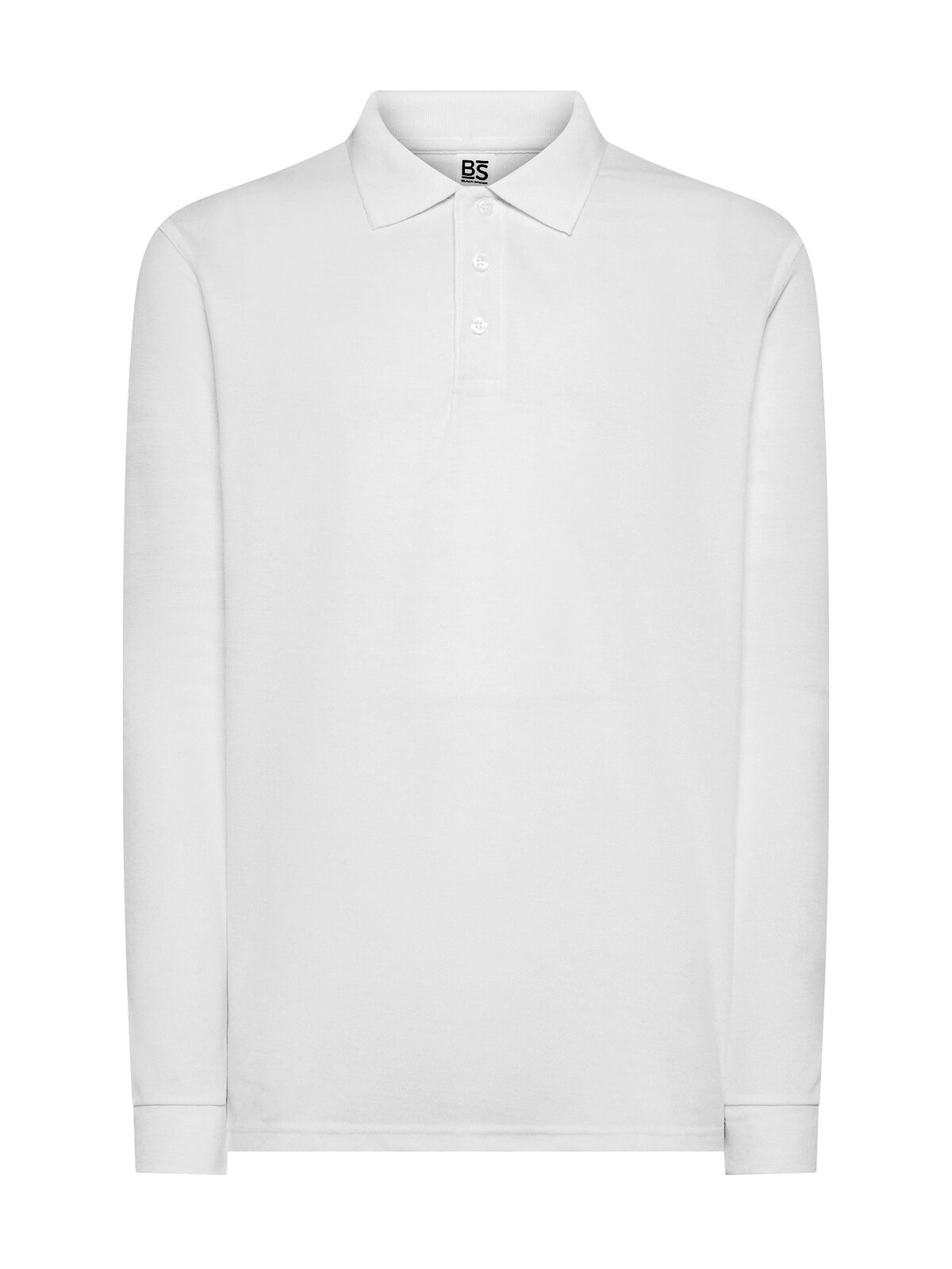 Evolution Polo LS - WH - White