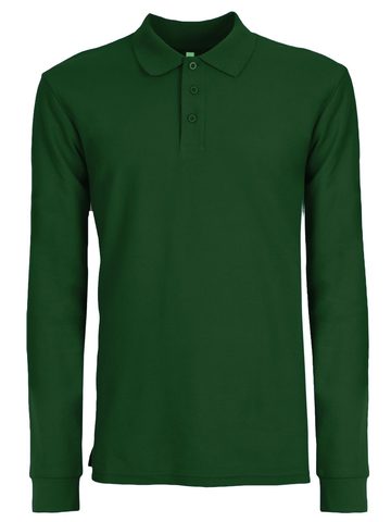 Evolution Polo L/S - FG - FOREST GREEN