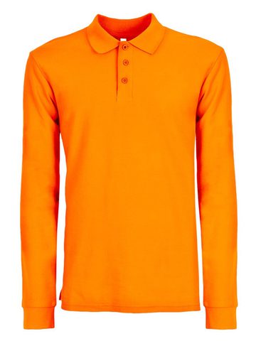 Evolution Polo L/S - SAFO - SAFETY ORANGE