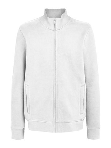 Jacket Full Zip - WH - White
