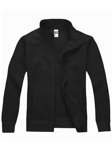 Jacket Full Zip - BK - Black