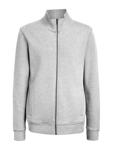 Jacket Full Zip - GY-GREY HEATHER