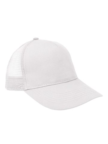 Mesh Cotton Cap - WH - White
